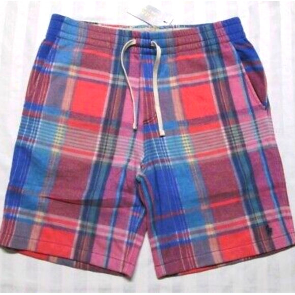 Polo Ralph Lauren Other - NWT Men's Ralph Lauren Polo Madras Fleece Shorts
